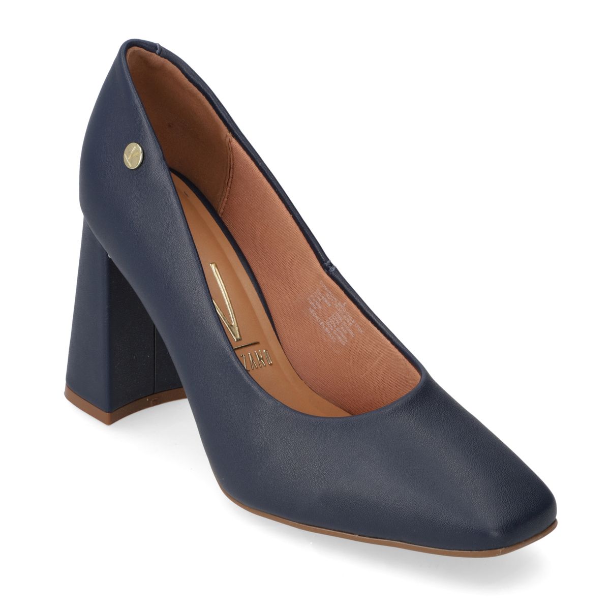 VIZZANO - Zapato Mujer Taco Cuadrado Azul Vizzano
