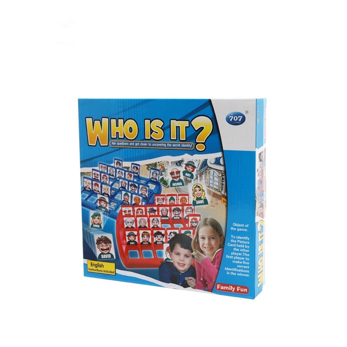 GENERICO - JUEGO DE MESA WHO IS IT JUEGO EDUCATIVO DE ADIVINAR