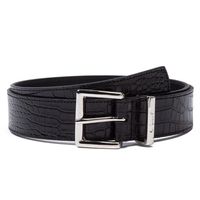 Cinturon - Ancho 3.5 cms - - Negro