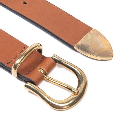 Imagen 2 del producto Cinturon - Ancho 3 cms - - Tostado