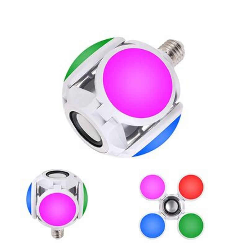 GENERICO - Bombilla lámpara LED inteligente con Altavoz Bluetooth