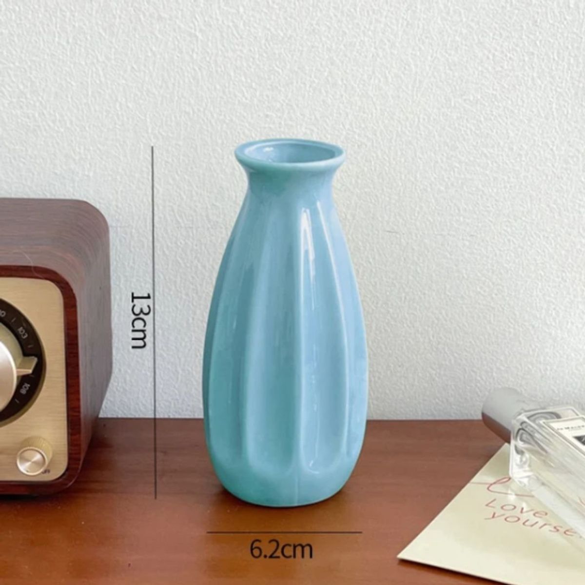 GENERICO - Mini florero azul