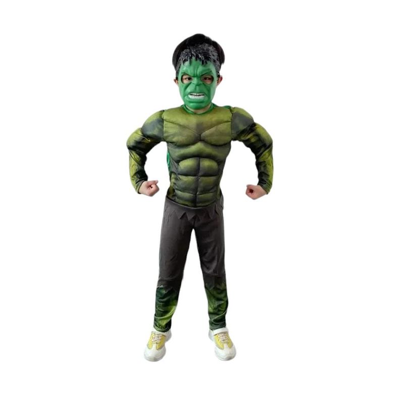 GENERICO - Disfraz Hulk talla 6 para niño