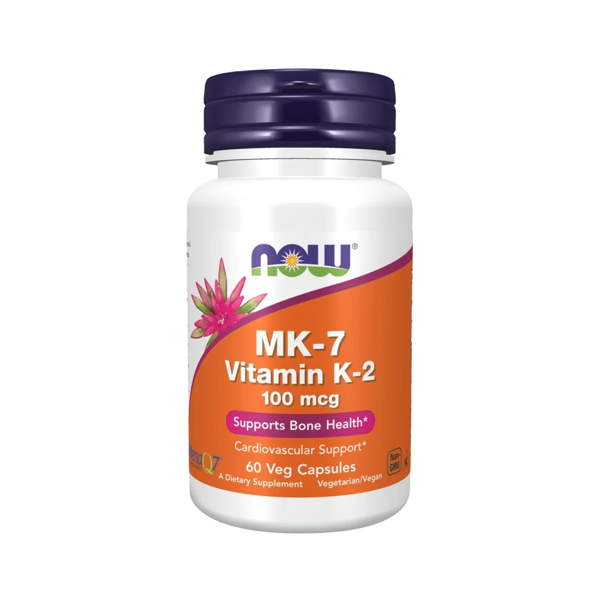NOW - MK-7 Vitamin K-2 100 mcg 60 caps - Now Foods