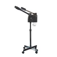 Vaporizador Facial Limpieza Vapor Ozono Negro