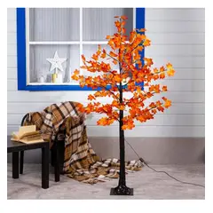 UNIVERSAL - ARBOL LED DISEÑOS 1.80 MTS OTOÑO HOJAS