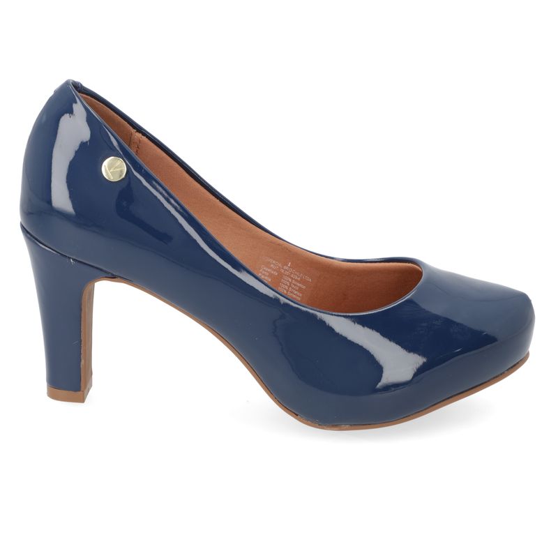 VIZZANO - Zapato Mujer Taco Cuadrado Azul Vizzano
