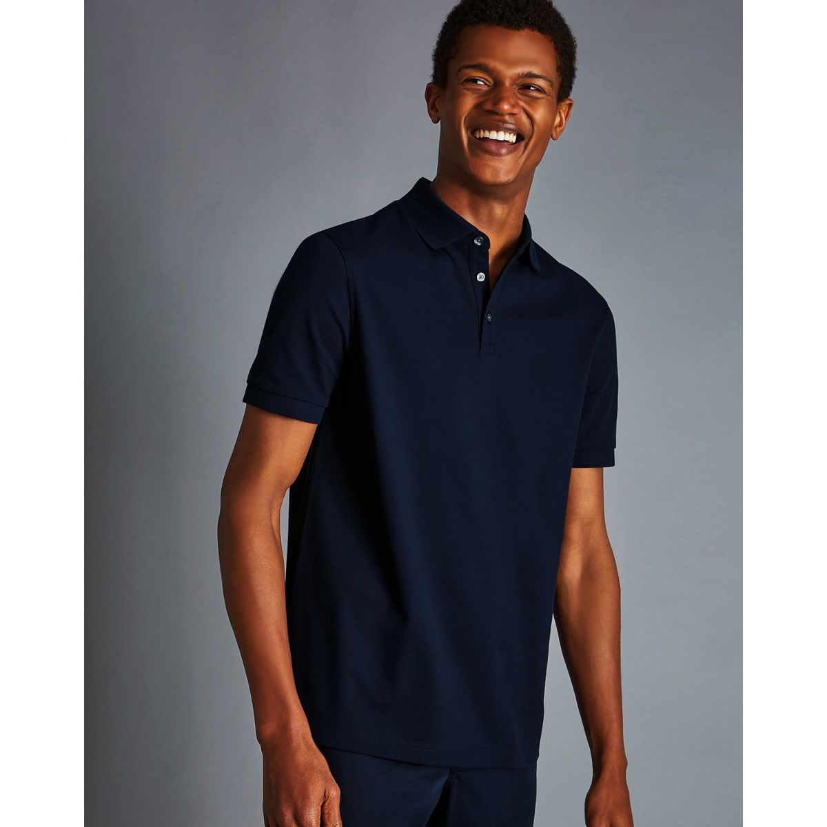 KINGS CROSS - POLERA HOMBRE  LUXURY-TOUCH PERFORMANCE POLO