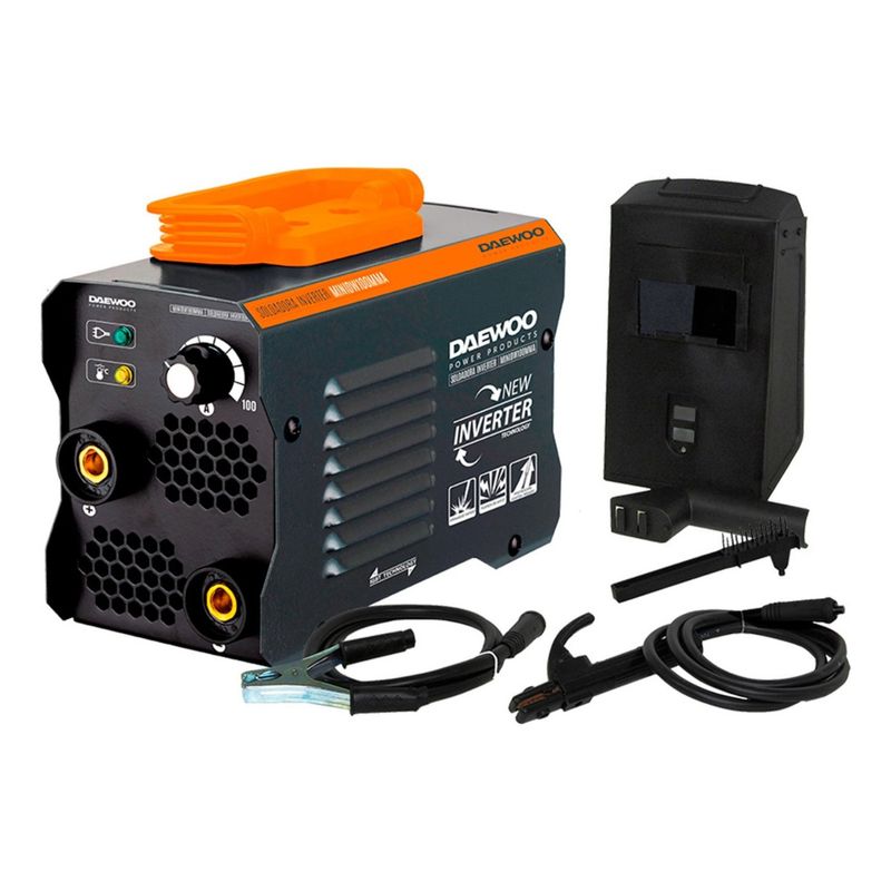 DAEWOO - Soldadora Inverter 100A Daewoo MINIDW100MMA  Accesorios
