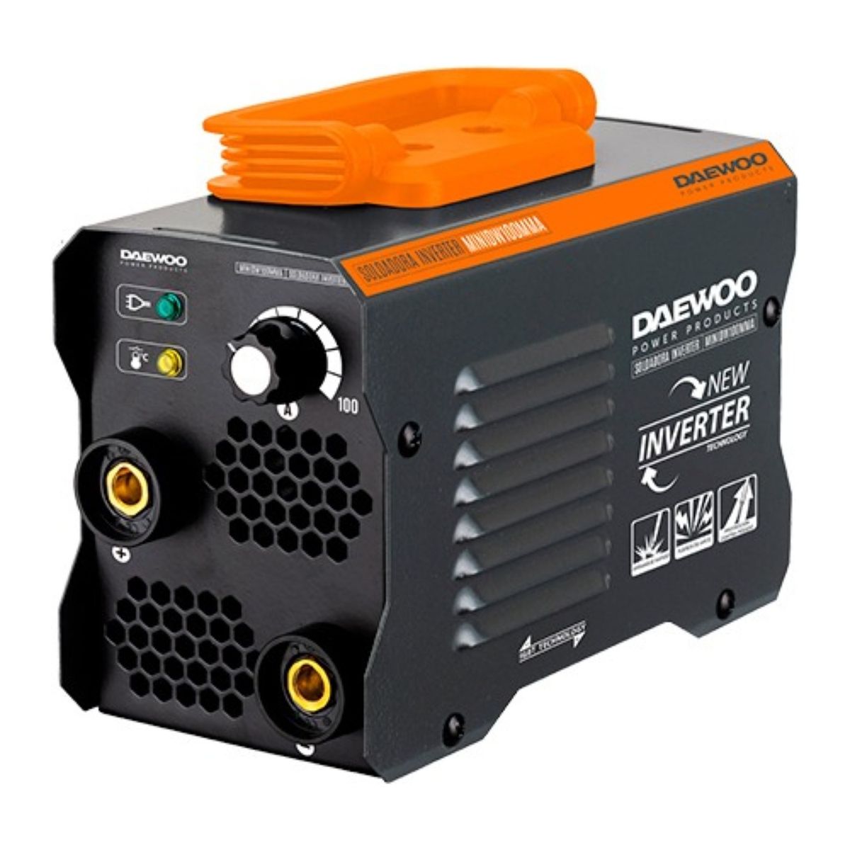 DAEWOO - Soldadora Inverter 100A Daewoo MINIDW100MMA  Accesorios