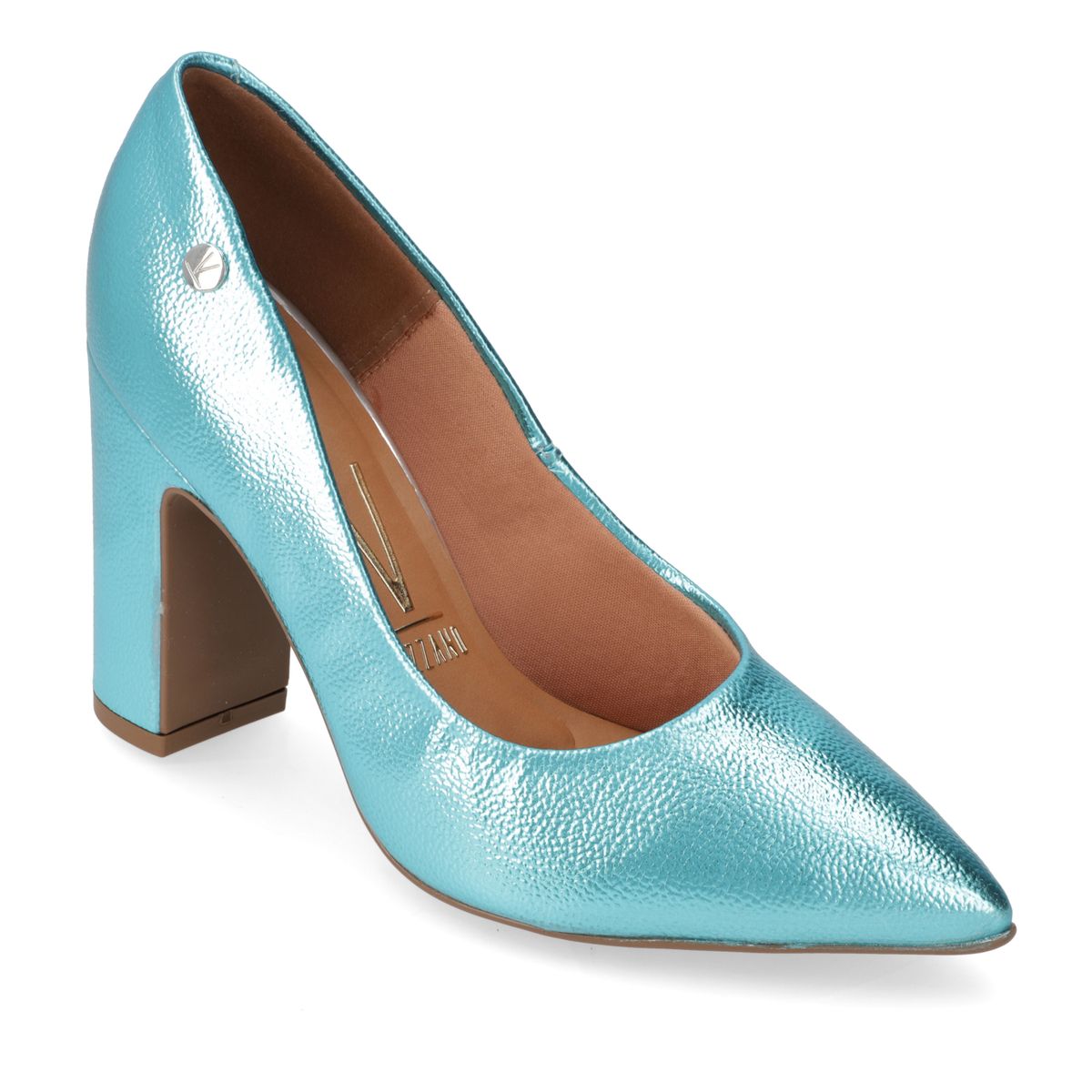 VIZZANO - Zapato Mujer Taco Cuadrado Turquesa Vizzano