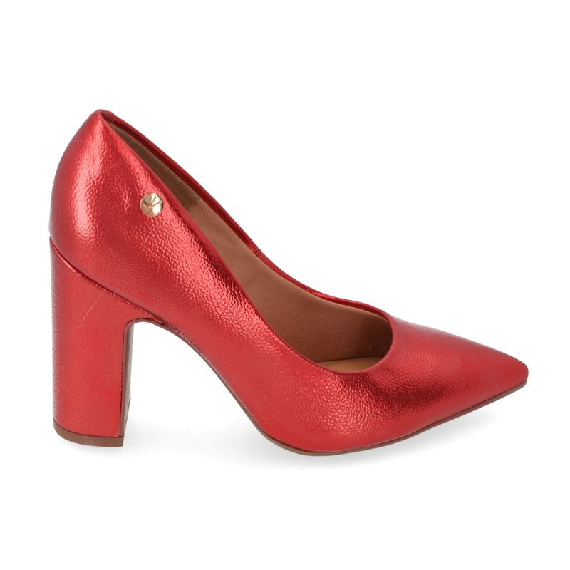 VIZZANO - Zapato Mujer Taco Cuadrado Rojo Vizzano