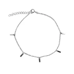 ANDREA COGGIOLA JOYAS - Tobillera Sofia Plata Fina 925
