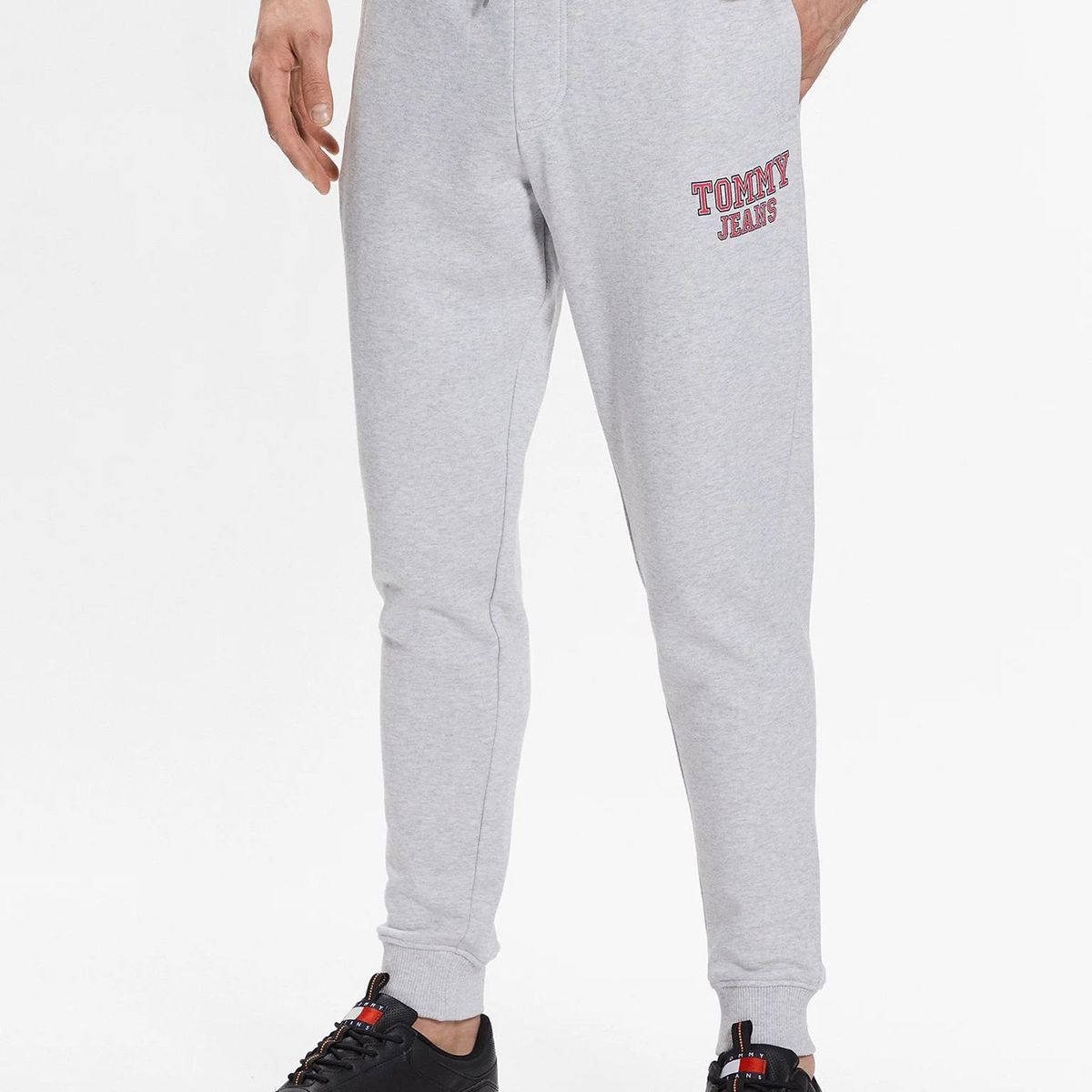 TOMMY HILFIGER - Joggers Graphic Slim Fit Gris Tommy Jeans