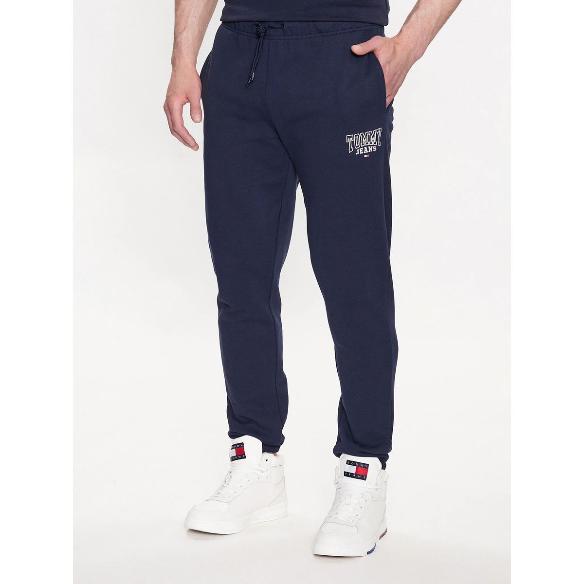 TOMMY HILFIGER - Joggers Graphic Slim Fit Con Logo Azul Tommy Jeans