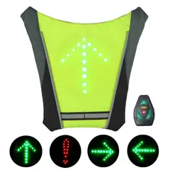 GEN - CHALECO REFLECTANTE CON SENALIZADOR LUZ LED