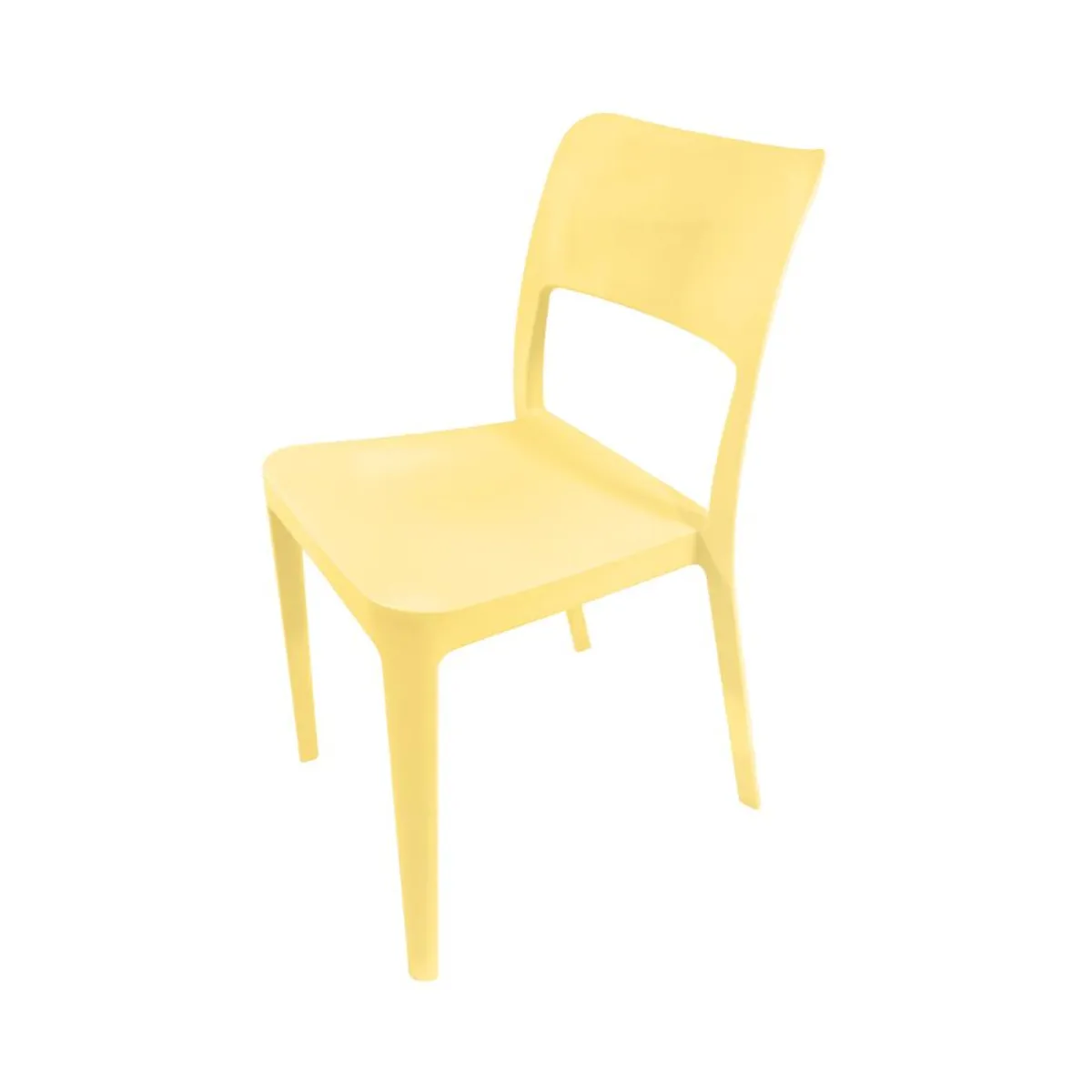 DVP - Silla Plástica Minimal Vainilla Dvp