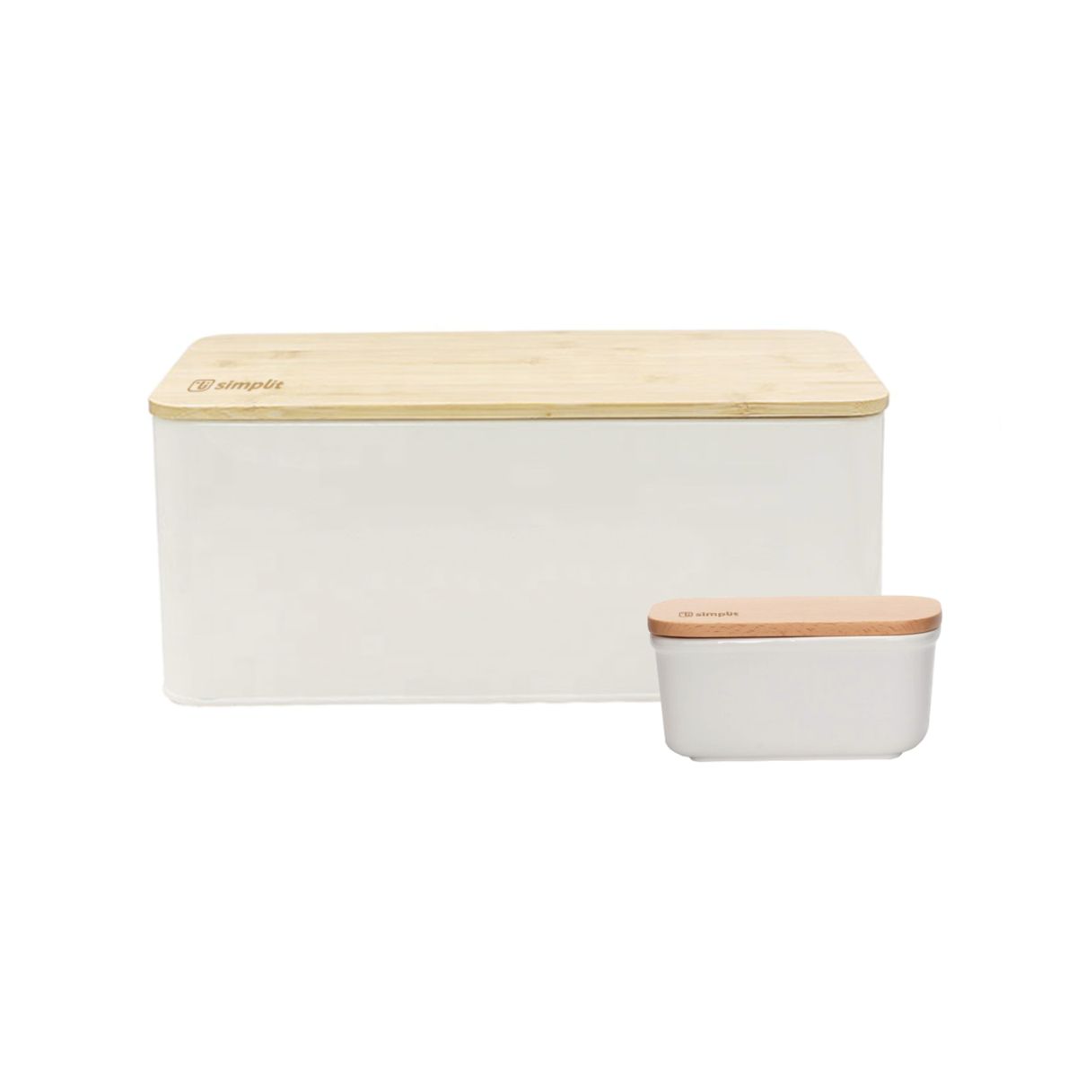 SIMPLIT - Pack Mantequillero 300ml + Panera Metálica Simplit