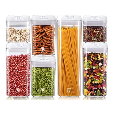 Imagen 2 del producto Pack 14 Contenedores Herméticos Plástico Blanco