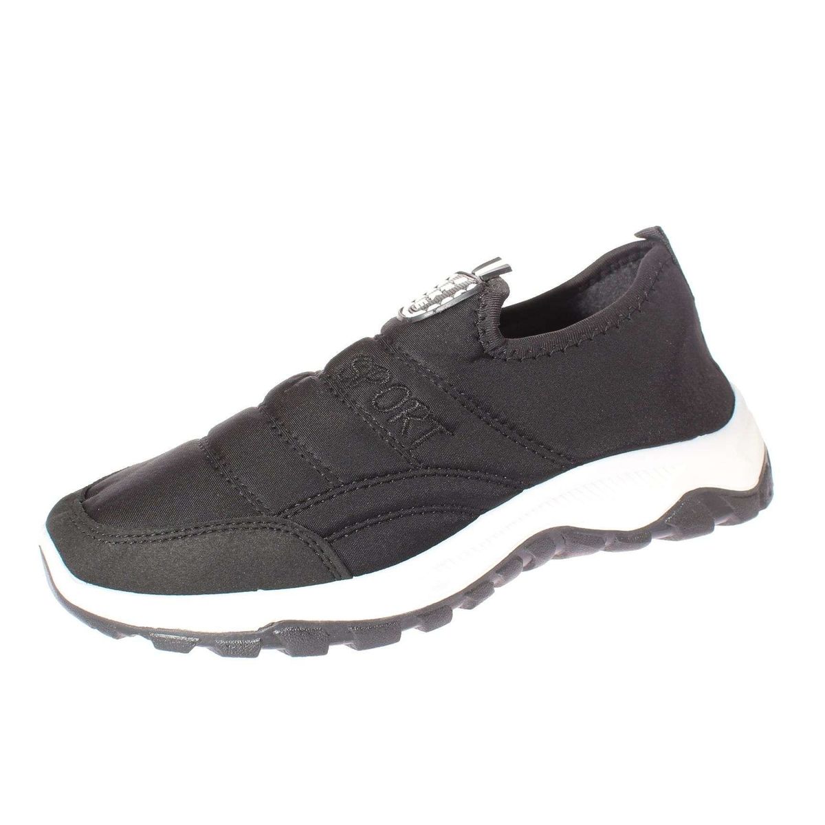 VIA FRANCA - Zapatilla Para Hombre Color Negro