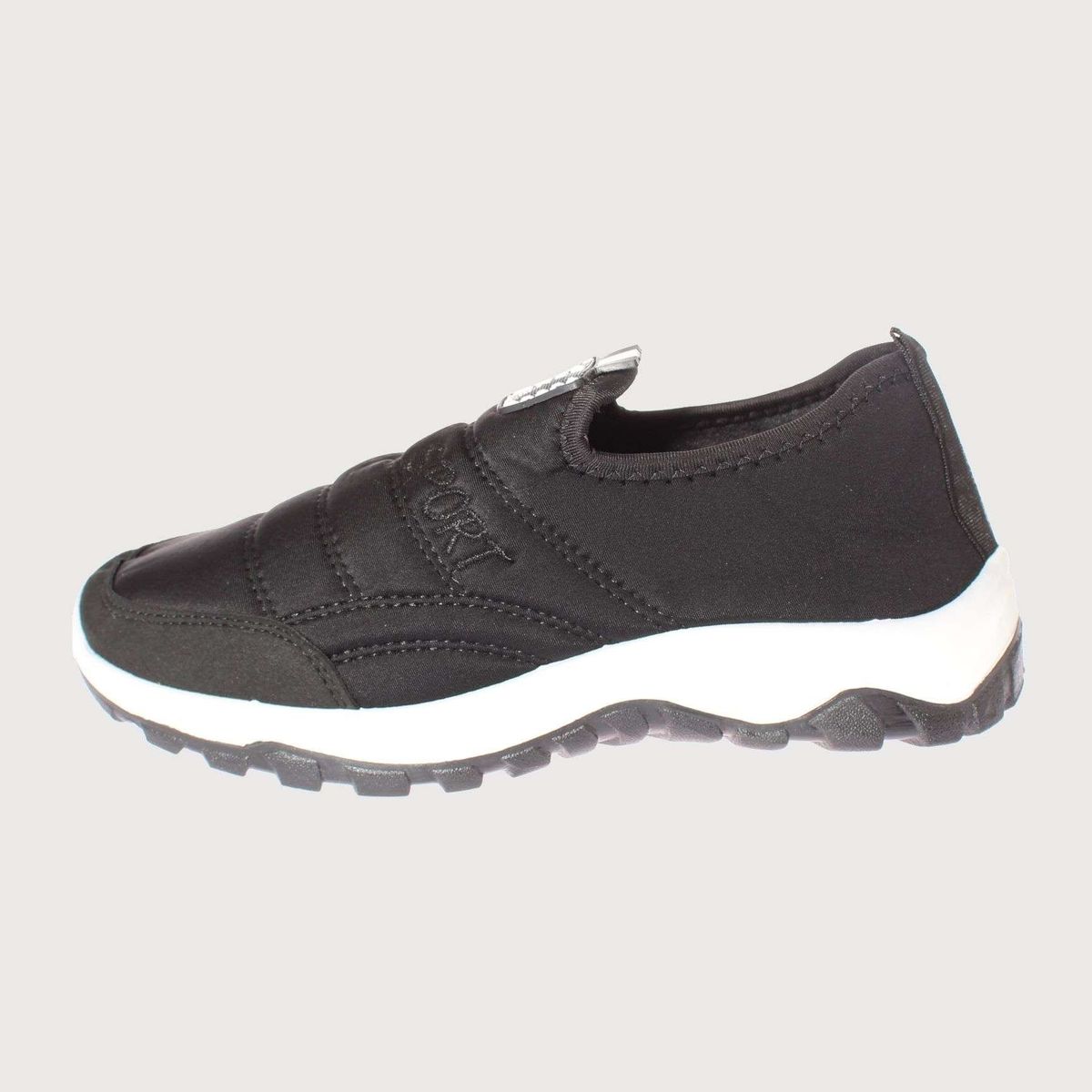 VIA FRANCA - Zapatilla Para Hombre Color Negro