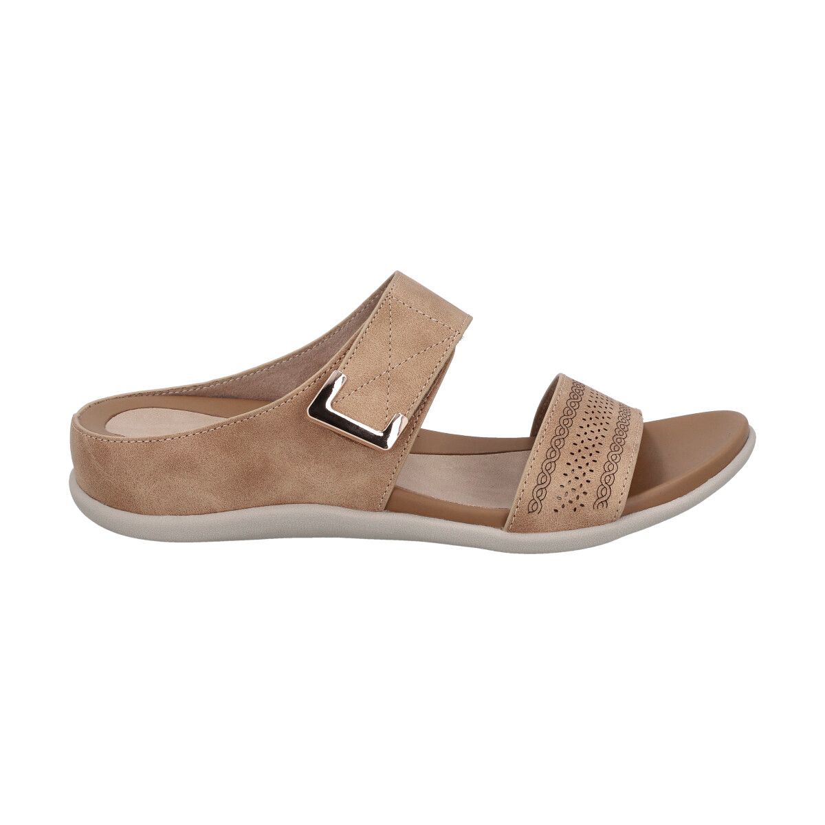 POLICE - Sandalia Mujer Camel Sofi  Police