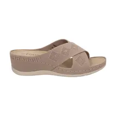 POLICE - Sandalia Mujer Camel Juana