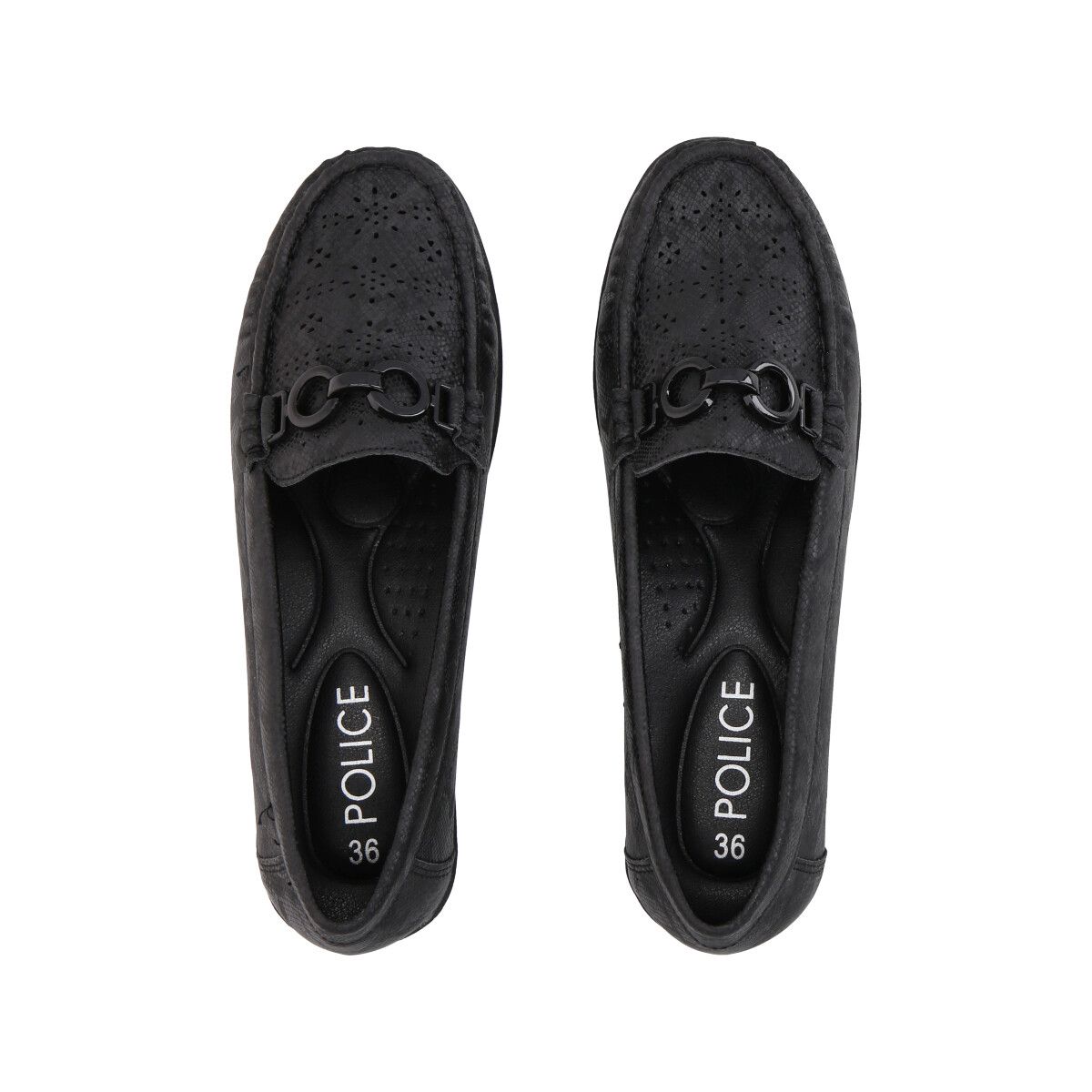 POLICE - Mocasín Mujer Negro Lali 3 Police