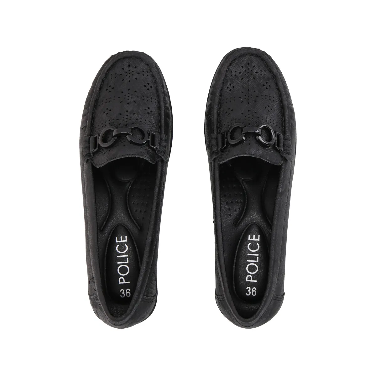 POLICE - Mocasín Mujer Negro Lali 3 Police