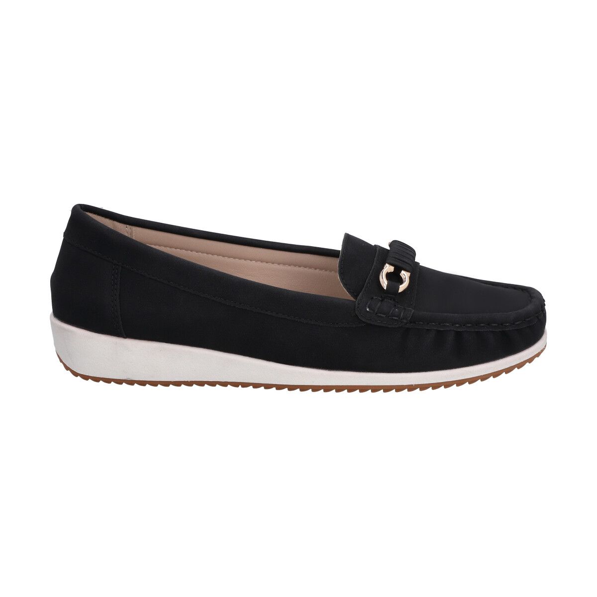 POLICE - Mocasín Mujer Negro Lali  Police