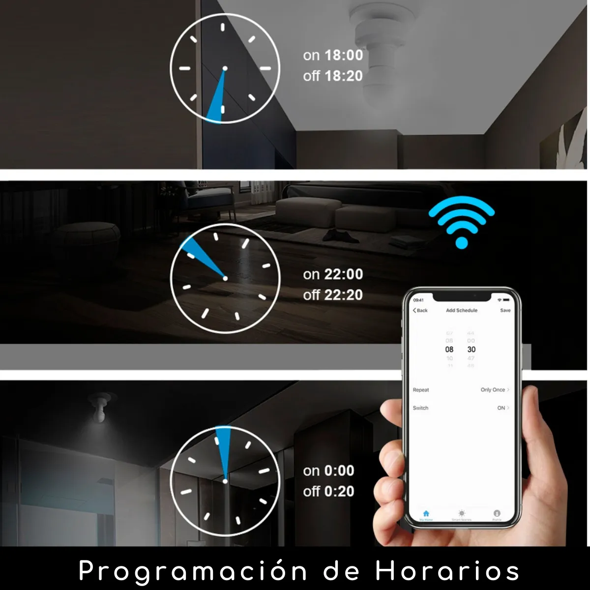 D MOTICA - Enchufe Wifi Inteligente 220V 16A - Con Alexa Y Google Home