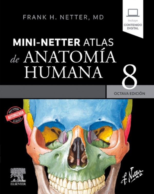 Libro Mini Netter. Atlas De Anatomia Humana 8Ed.