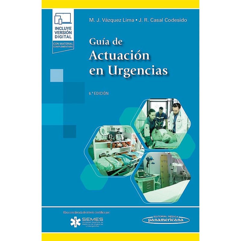 EDITORIAL MEDITERRANEO - Libro Guia De Actuacion En Urgencias 6Ed.+ E