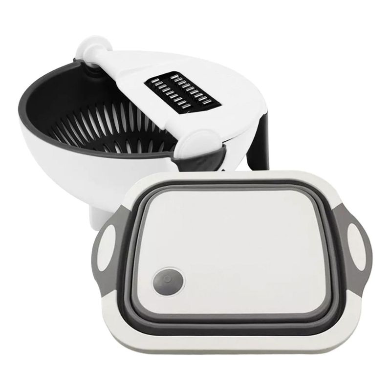 SIMPLIT - Pack Bowl Multifuncional + Tabla de corte 3 en 1 Simplit