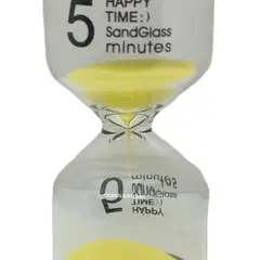 U BUY - Mini Reloj De Arena Temporizador Con Base Plastica 5 Min