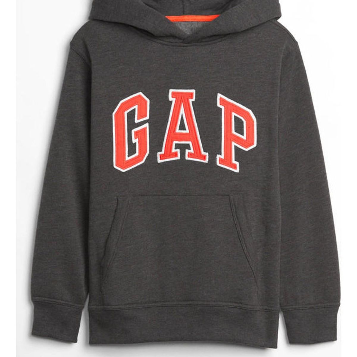 GAP - Polerón Gorro Logo Gris GAP