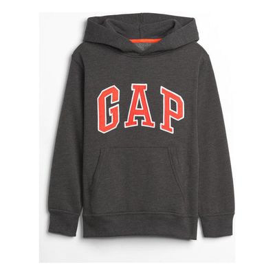 Imagen 2 del producto Polerón Gorro Logo Gris