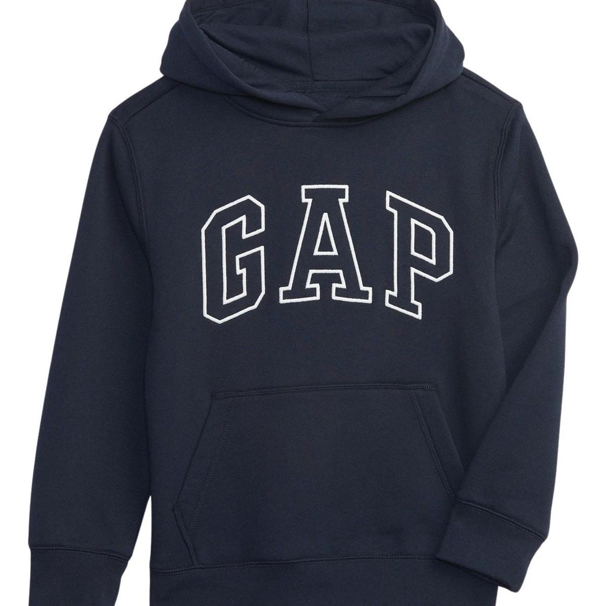 GAP - Poleron Liso Con Gorro Logo Azul GAP