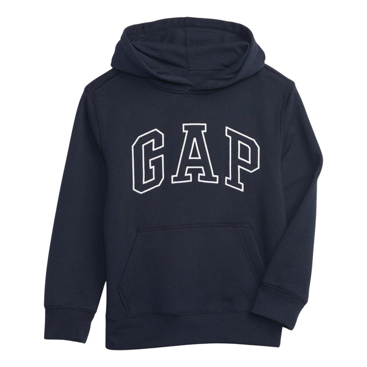 GAP - Poleron Liso Con Gorro Logo Azul GAP