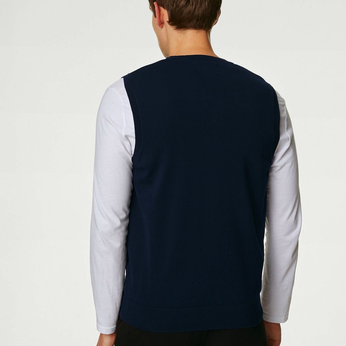 KINGS CROSS - Sweater sin mangas cuello en V