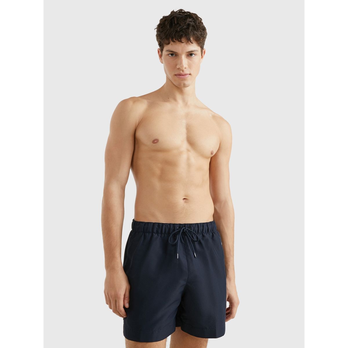 TOMMY HILFIGER - Traje De Baño Core Con Logo Azul Tommy Hilfiger
