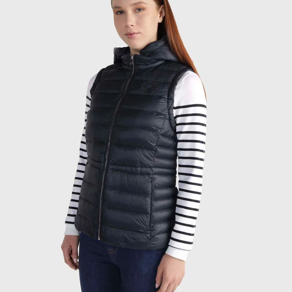TOMMY HILFIGER - Parka Vest Acolchada Azul Tommy Hilfiger