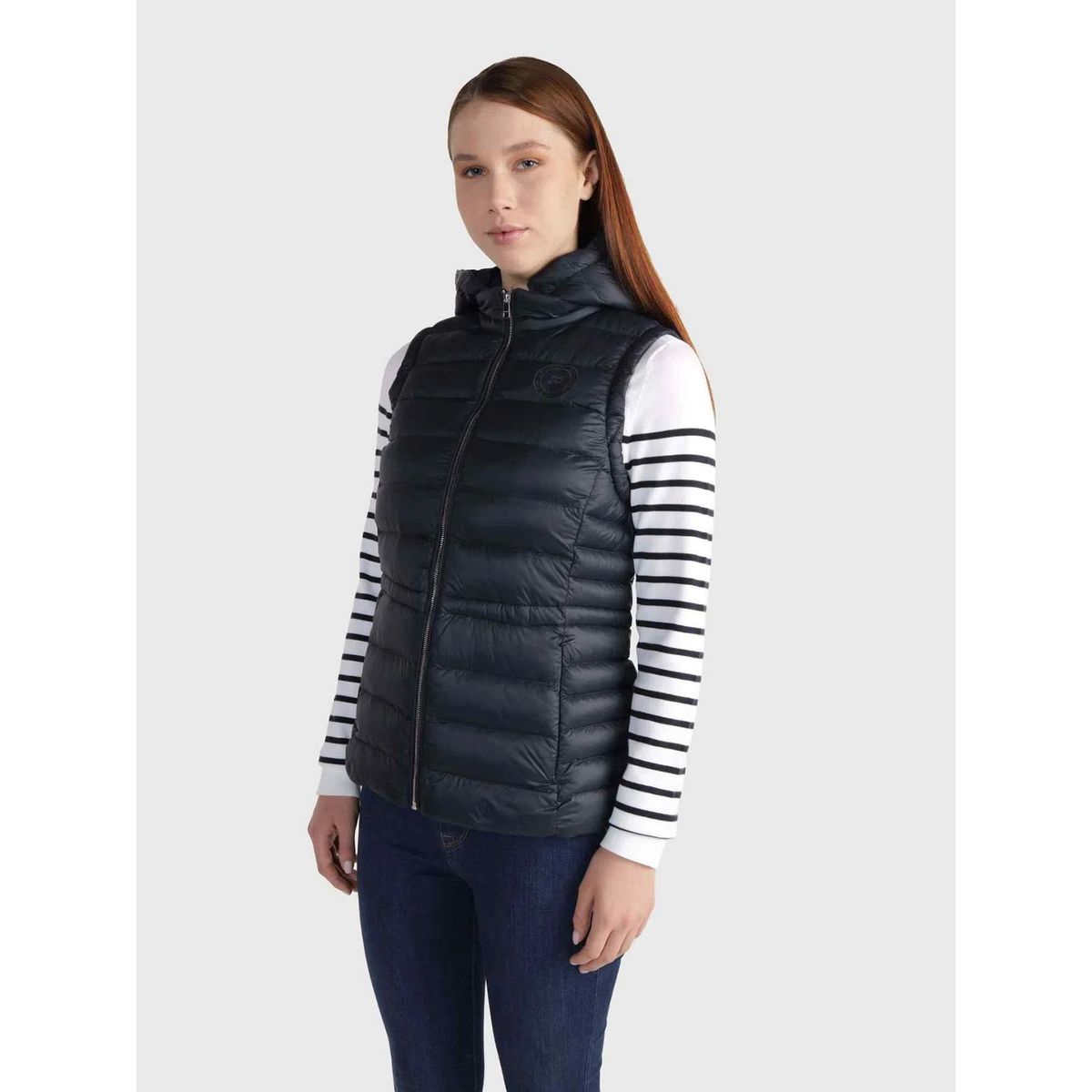 TOMMY HILFIGER - Parka Vest Acolchada Azul Tommy Hilfiger