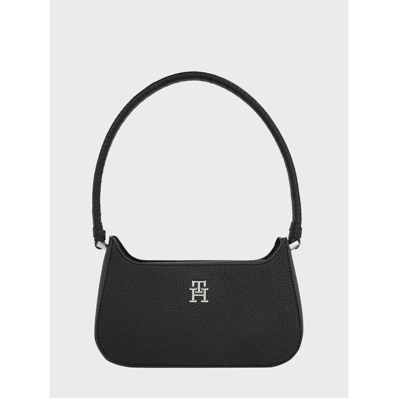 TOMMY HILFIGER - Cartera Emblem Con Logo Monogram Negro Tommy Hilfiger