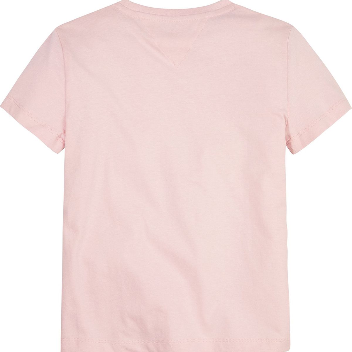 TOMMY HILFIGER - Polera Con Logo Monotype Rosado Niña Tommy Hilfiger