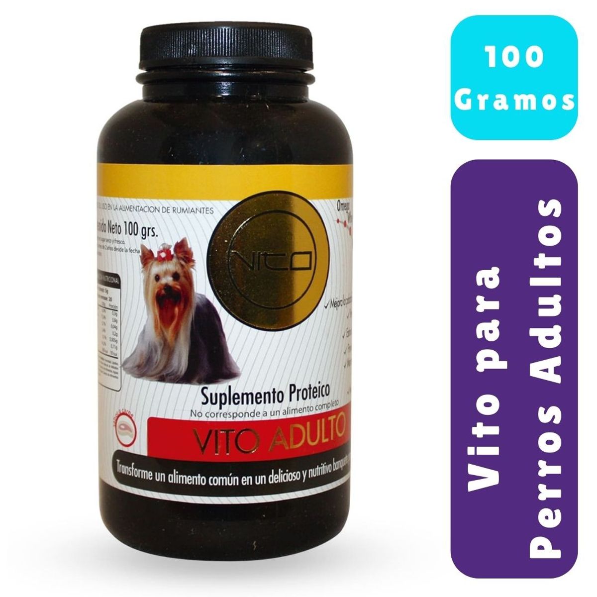 VITO - Vito para Perros Adultos 100gr - Suplemento