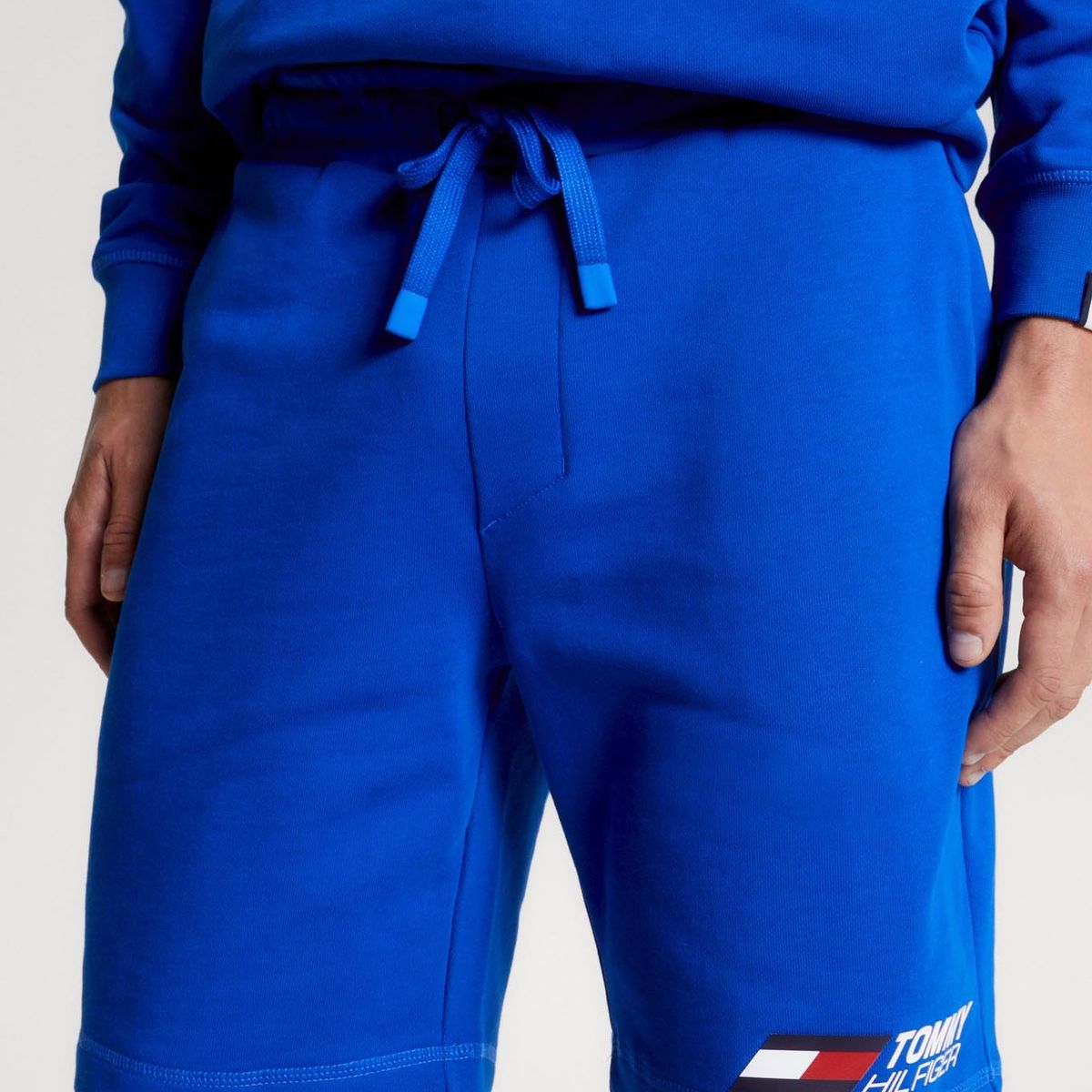 TOMMY HILFIGER - Shorts Sport Essential Th Cool Azul Tommy Hilfiger