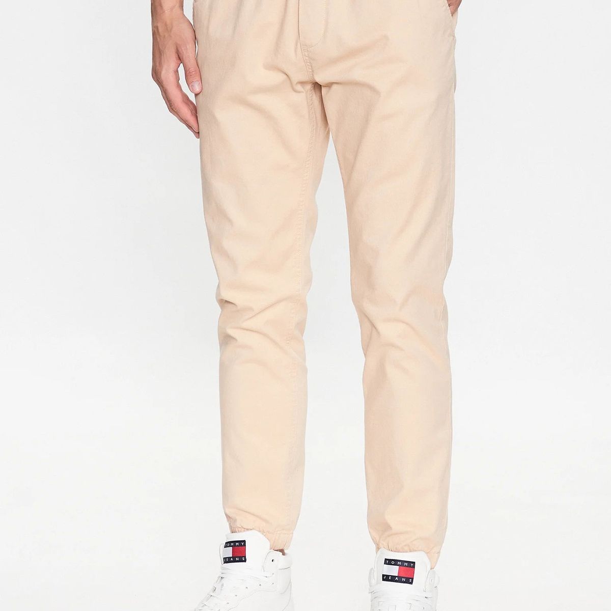 TOMMY HILFIGER - Joggers Soft Scanton  Beige Tommy Jeans