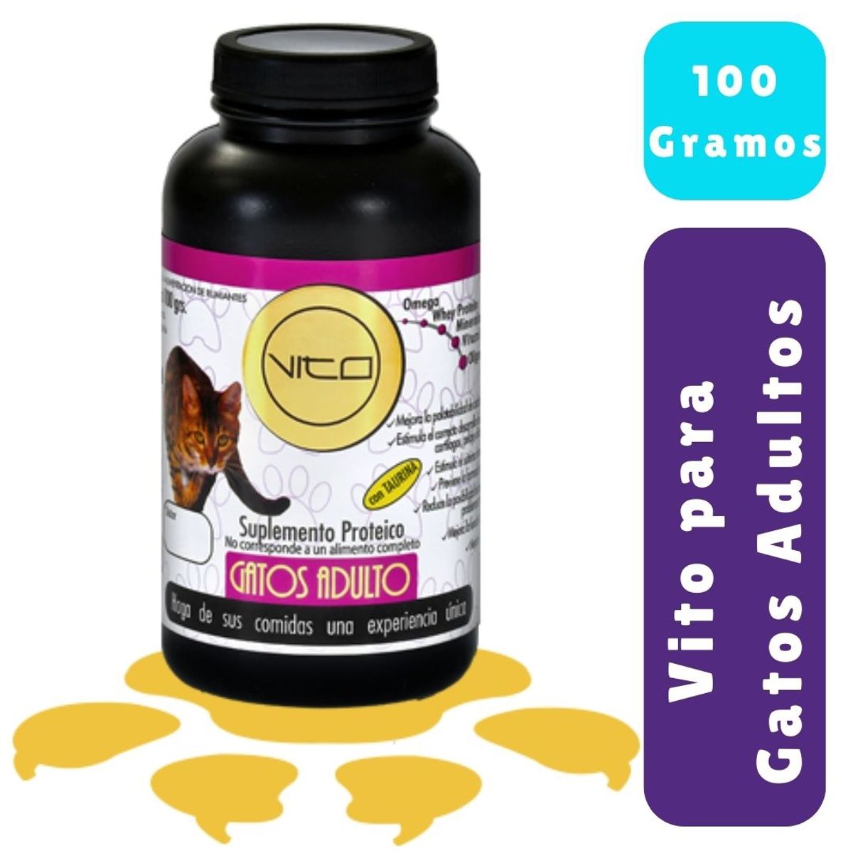 VITO - Vito para Gatos Adultos  (100 gr)- Suplemento