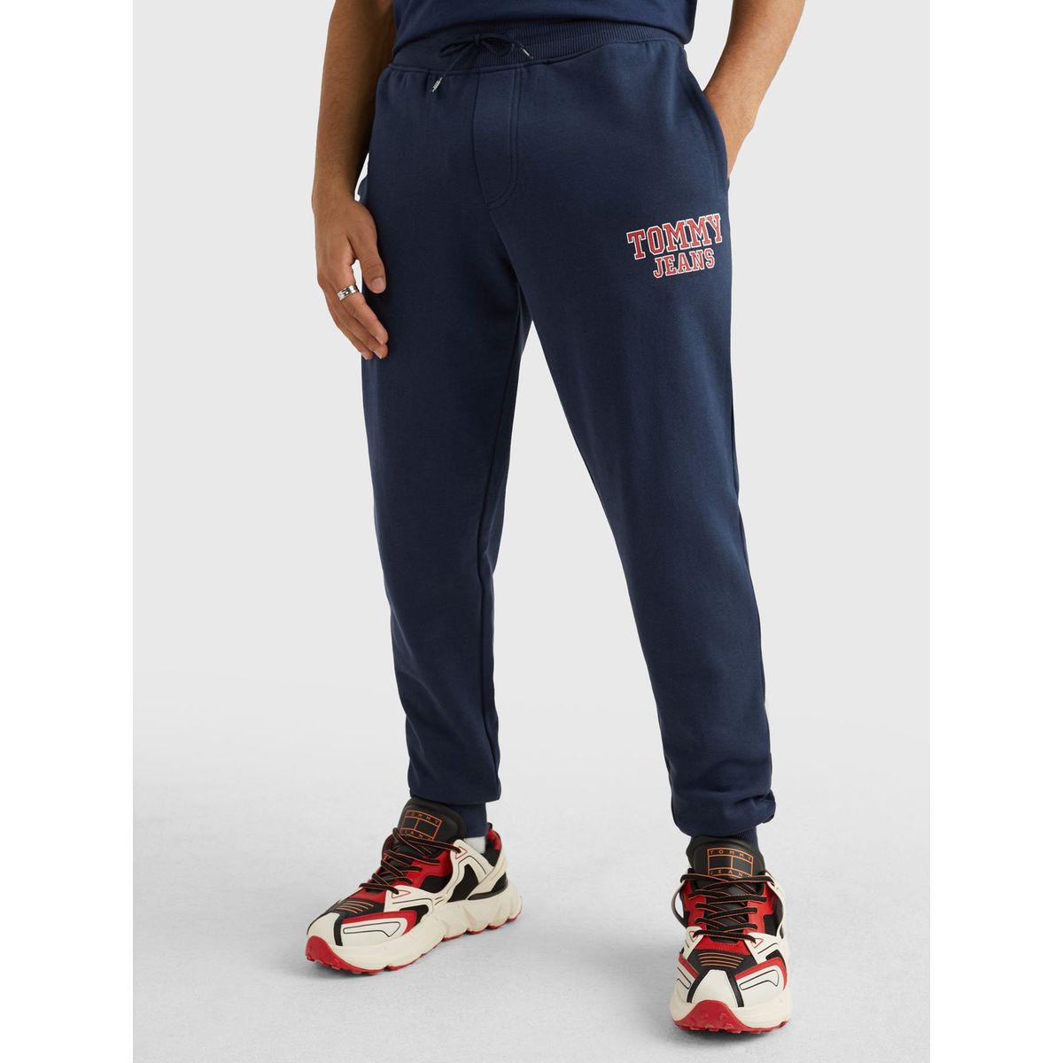 TOMMY HILFIGER - Joggers Graphic Slim Fit Azul Tommy Jeans